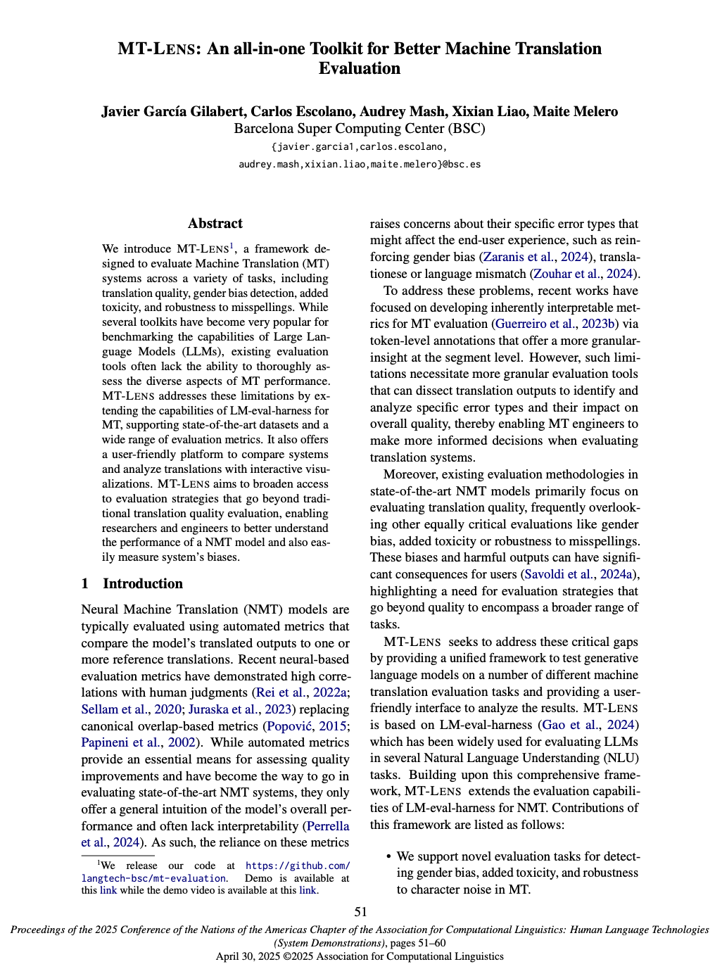 MT-LENS: An all-in-one Toolkit for Better Machine Translation Evaluation